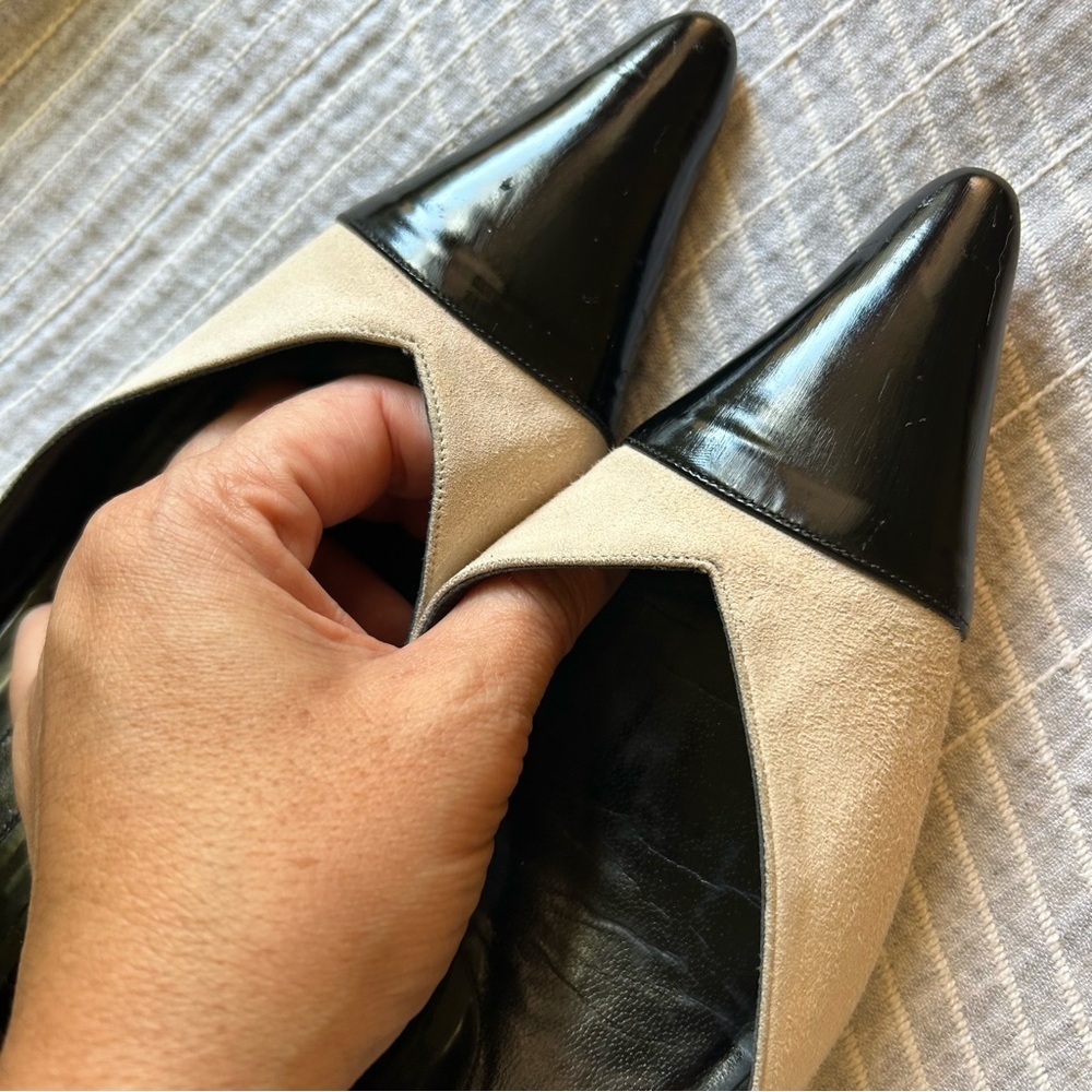 Giorgio Armani suede Kitten Heel Ankle Strap | 38 - Picture 10 of 14